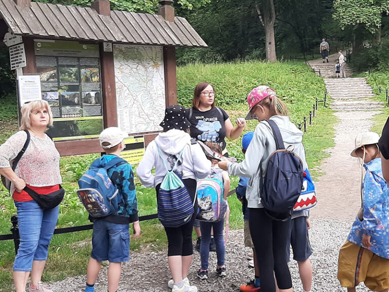 zajęcia profilaktyczne dla dzieci i młodzieży ARCHEZJA w Ojcowskim Parku Narodowym