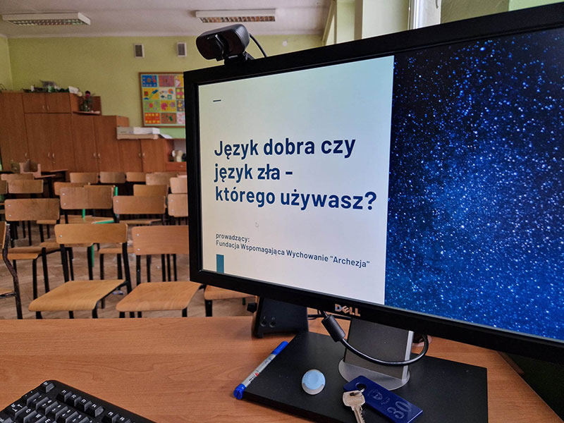 Program profilaktyczny: Język dobrz czy język zła