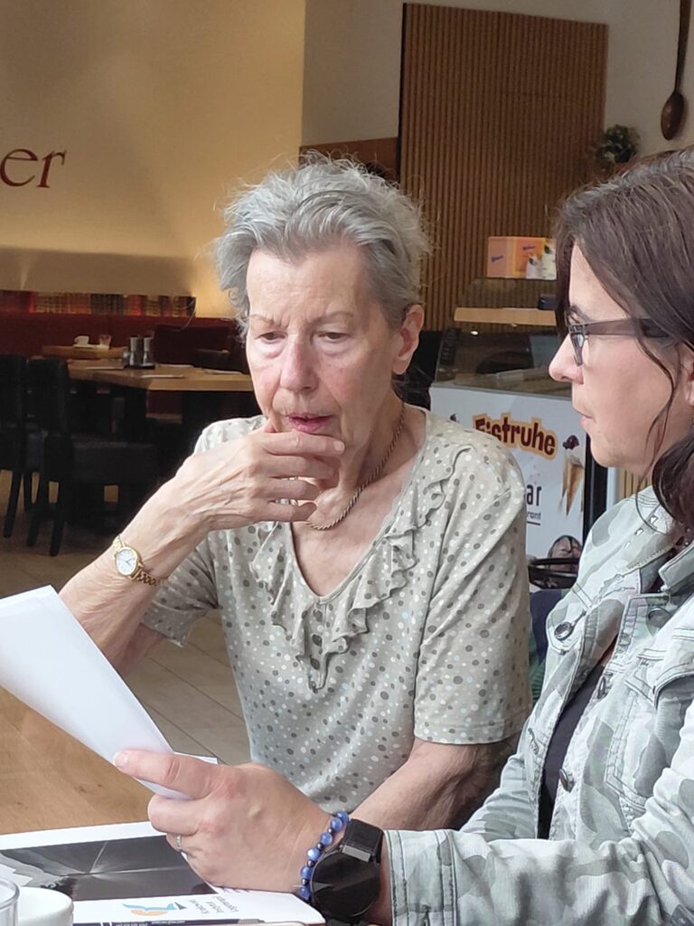 Prof. Elisabeth Lukas z dr Anettą Ocytko