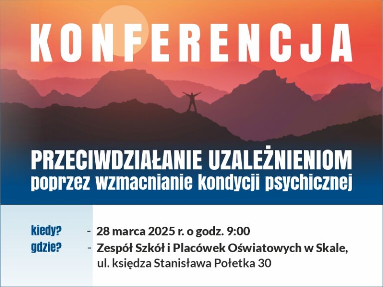 KONFERENCJA - przeciwdziałanie uzależnieniom