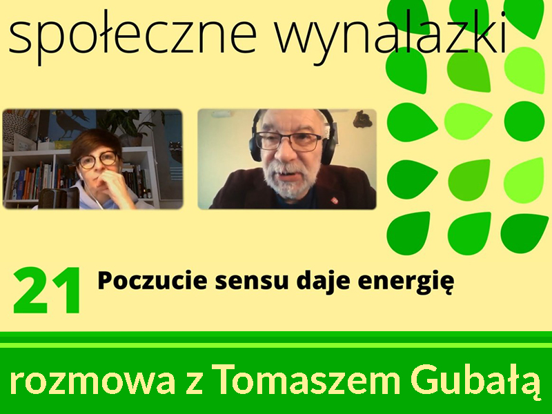 społeczne wynalazki - poczucie sensu daje energię