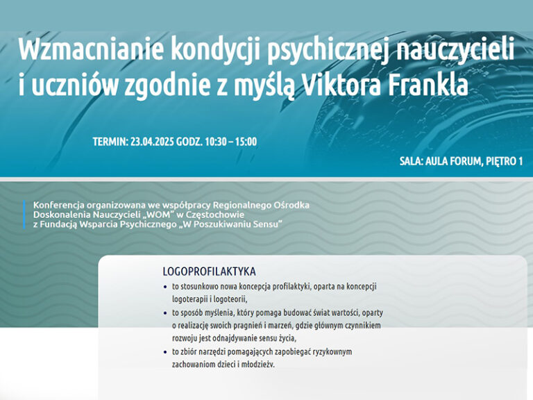 wzmacnianie - konferencja