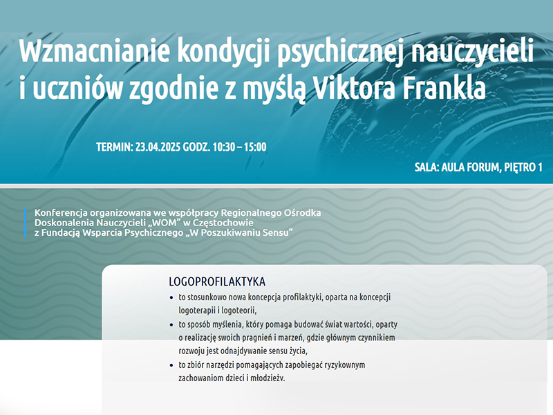 wzmacnianie - konferencja